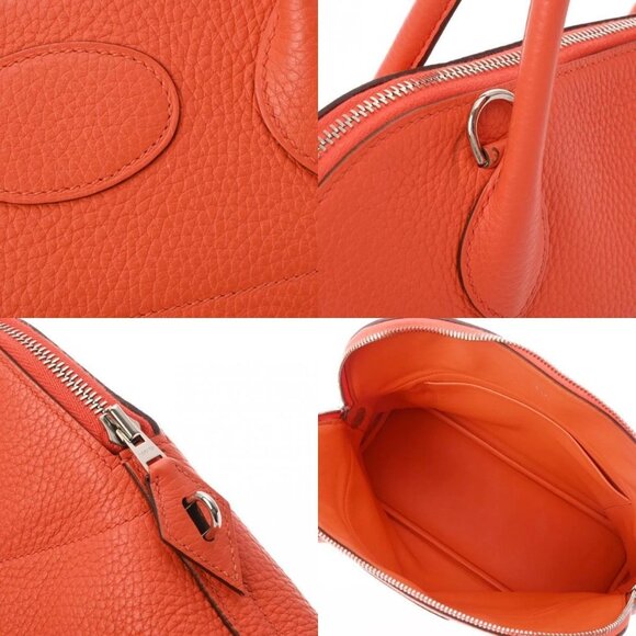 HERMES Bored 31 2WAY Orange poppy hand bag 800000133335000 - Picture 8 of 10